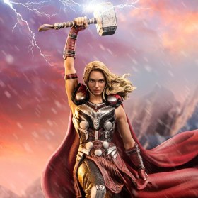 Mighty Thor Jane Foster Thor Love and Thunder BDS 1/10 Art Scale Statue by Iron Studios